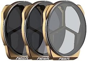 Resim PolarPro - DJI Mavic 3 Pro - Vivid Collection - ND8/PL, ND16/PL, ND32/PL - Hafif Alüminyum - Sinema Serisi Cam 