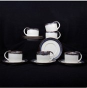 Resim Aryıldız Napoli 6 Kişilik Kahve Fincan Takımı 80 ML 
