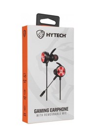 Resim Hytech HY-GK3 3,5 Oyuncu Esnek Mikrofonlu Kırmızı Kulakiçi Kulaklık 