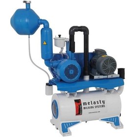 Resim Melasty Süt Sağım Sistemi Vakum Pompa Seti 220v-50hz-2,2kw 750 L/dk - Yağlı -2553 