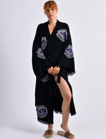 Resim Brandsmithshop Siyah Visionguard Kimono Çok Renkli 