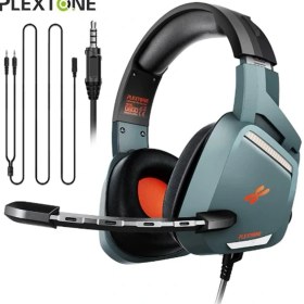 Resim Plextone G800 3.5mm Teleskopik Kablolu Gaming Oyuncu KULAKLIĞI-(5775) - KR0025-5ORSN1 