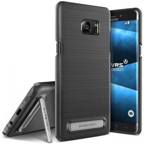 Resim VRS Galaxy Note FE Simpli Lite Kılıf Steel Silver 
