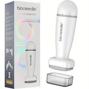 Resim Bio 120 İğne Paslanmaz Çelik 0.25mm Mikro İğneler Derma Damga Kaymaz Plastik Sap Yüz Bakımı Güzellik Araçları İçin Kullanılır 