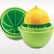 Resim BUFFER® Hazneli Kapaklı Hijyenik Pratik Kolay Limon Sıkacağı Aparatı 