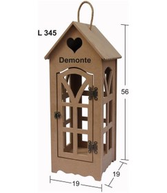 Resim Fenerlik Ahşap Obje L-345 Demonte 