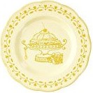 Resim Josephine Tatlı Tabağı 21 cm Sarı 