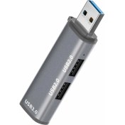 Resim Microsonic 3 Port Hub USB 3.0 Çoğaltıcı Çoklayıcı Gri 