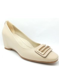Resim Punto 312216 Bej Dolgu Taban Kadın Ayakkabı Bej 