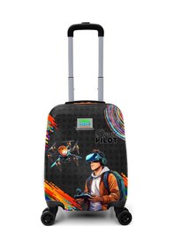 Resim Coral High Kids Drone Pilot Desenli Çocuk Valizi 16796 Siyah 