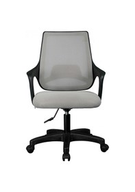 Resim Mobilyakeyfi Bürocci Enzo Fileli Çalışma Koltuğu-Gri File-2375B0546 
