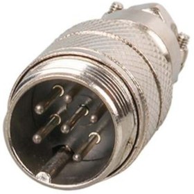 Resim AyrStore Mayk Gx16-6 Pinli Metal Erkek Konnektör (M16 - 16Mm) 
