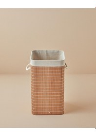 Resim English Home Urbann Katlanabilir Çamaşır Sepeti Kahve Kahverengi 