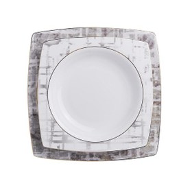 Resim Korkmaz A8453 Bone Selection 60 Parça Kare Yemek Takımı 