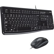 Resim Mk120 Usb Kablolu Klavye Mouse Set (920-002560) Logitech