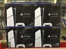 Resim Playstation 5 slim dijital model sıfır ürün kapalı kutu 