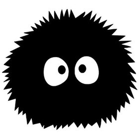 Resim Dust Bunny Sticker Oto-motor-laptop-duvar-dekor 30 X 27 Cm 