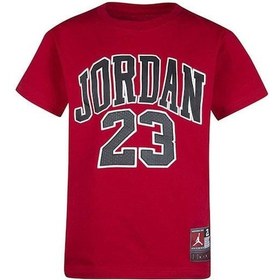 Resim Jordan Jdb Practice Flight Çocuk T-shirt 95a088-r78 KIrmızı 