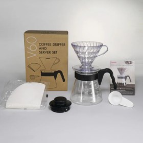 Resim Hario V60 Kahve Demleme Seti “Şeffaf” 