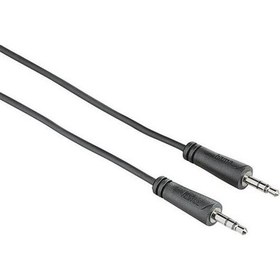 Resim Hama 3.5mm - 3.5mm Stereo Siyah 1S 5M 