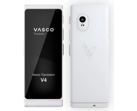 Resim Vasco V4 Dil Tercüman Cihazı - 108 Dil - İnci Beyazı 