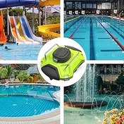 Resim Robotic Pool Vacuum Cleaner, Smart Navigation and Top Load Filter for an Ultimate Clean, Cordless Fully Automatic Robotic Pool Vacuum Cleaner Ideal for All Types of In-Ground Swimming Pools (Gre 
