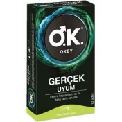 Resim Okey Gerçek Uyum Prezervatif 12'li 