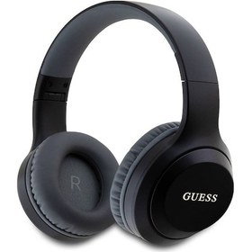 Resim Guess Klasik Logo Lisanslı Katlanabilir Ayarlanabilir Metal Klasik Logolu Kulak Üstü Bluetooth Kulaklık 