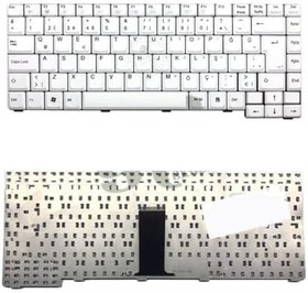 Resim Arçelik Anb 55Xx İle Uyumlu Klavye Beyaz Türkçe 