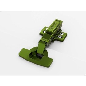 Resim Master Spectrum Renkli Menteşe Frenli Düz 48 Eksen Yeşil 4 Delikli Altlık Yeşil 