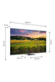 Resim Thomson 65QG5C14 UHD 65" 164 Ekran Uydu Alıcılı Google Smart Qled TV 