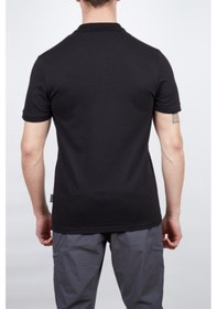 Resim Alpinist Stratus Erkek Polo T-Shirt Siyah 