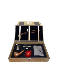 Resim Pipsan Pipo Ahlat Ağacı Balsa Filitreli Çakmaklı Cüzdanlı Tesbihli Set 605728-509164 