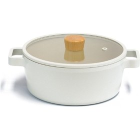 Resim Neoflam D-Neof222 Fika 22 CM 2.6 L Döküm İndiksiyonlu Tencere 