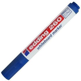 Resim Edding 260 Mavi Tahta Kalemi Yuvarlak Uçlu 1.5-3 Mm 10Lu Kutu 