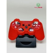 Resim Ps3 Joystick Silikon Kılıf Dualshock Koruyucu Kılıf Kırmızı 