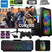 Resim Xaser XSR1124 I5 14400F 32GB Ddr5 Ram 2tb M.2 Nvme SSD 8gb RTX5060 23.8" 180Hz Oyuncu Bilgisayarı 
