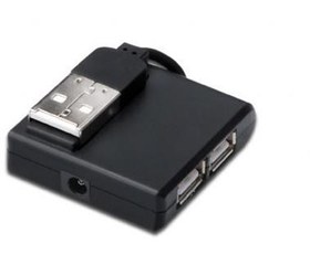 Resim DA-70217 Digitus 4 Port USB 2.0 Hub, plastik 