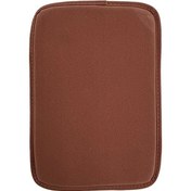 Resim Honmex Koyu Kahverengi Lastikli Araba Kol Dayama Yastığı - 30x21cm, Kayma Engellici, Yenilikçi Desen 