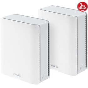 Resim ASUS BT8 (W-2-PK) ZENWIFI WIFI7 MESH ROUTER 