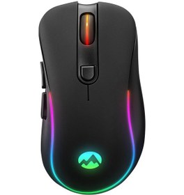 Resim Everest Sm-w75 X-rapıd 2.4ghz Siyah 6d Şarjlı Kablosuz Mouse 