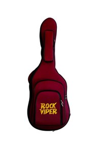 Resim Rock Viper Red Profesyonel Kalın Pedli Elektro Gitar Kılıfı 