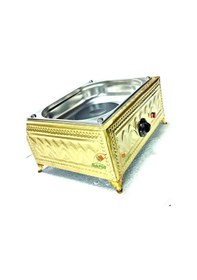 Resim Safir Bakır Kumda Kahve Makinesi 35x28 Sarı Bakır A++ 