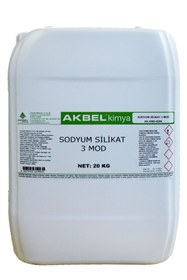 Resim akbel Sodyum Silikat 3 Modül 20 Kg 