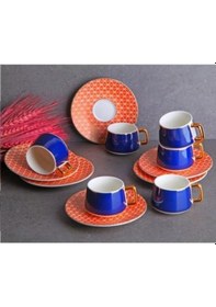 Resim Gönül Porselen 6'lı Kahve Fincan Takımı G3178 