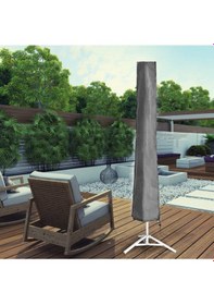 Resim Indirimsmart Bundera Nappe Su Geçirmez Plaj Bahçe Şemsiyesi Koruma Örtüsü 