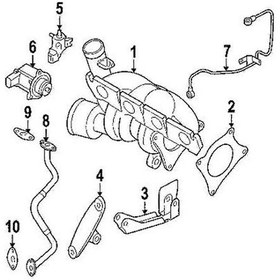 Resim Turboşarj Kesme Yönlendirme Valfi Devirdaim 06h145710d A3 A4 A5 Golf Siyah 