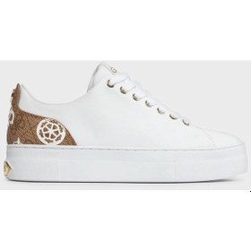 Resim Guess Bayan Ayakkabı Flpgn4 Ele12 Whıte Beyaz-kahve Beyaz - Kahverengi 