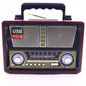 Resim Rabişim Kemai Md1800bt Retro Nostalji Radyo Bluetooth Fm Usb Sd 