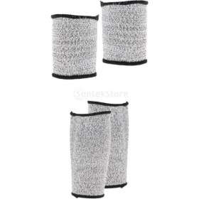 Resim Vigortrading 2x Kol Bandı Kesilmez Kollu Kol Koruma Koruması Nefes Alabilir Isırmaya Dayanıklı (Yurt Dışından) 